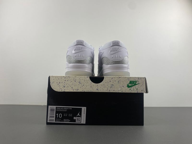 Air Jordan 4 RM White Sliver HQ3441-111