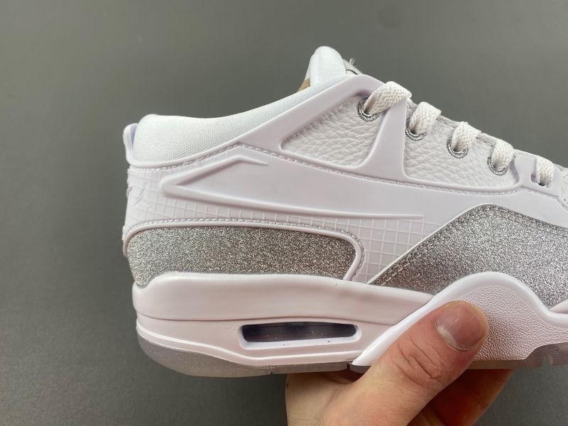 Air Jordan 4 RM White Sliver HQ3441-111