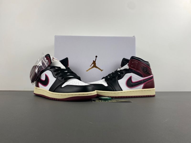 Air Jordan 1 Mid SE Bordeaux  FQ7818-101
