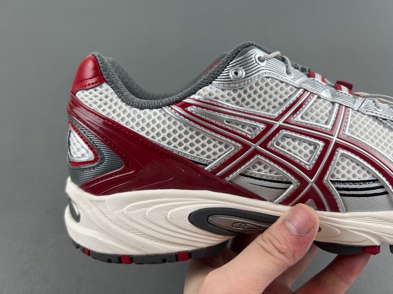 ASICS Gel-1130 White Maroon Banner  1203A685-100