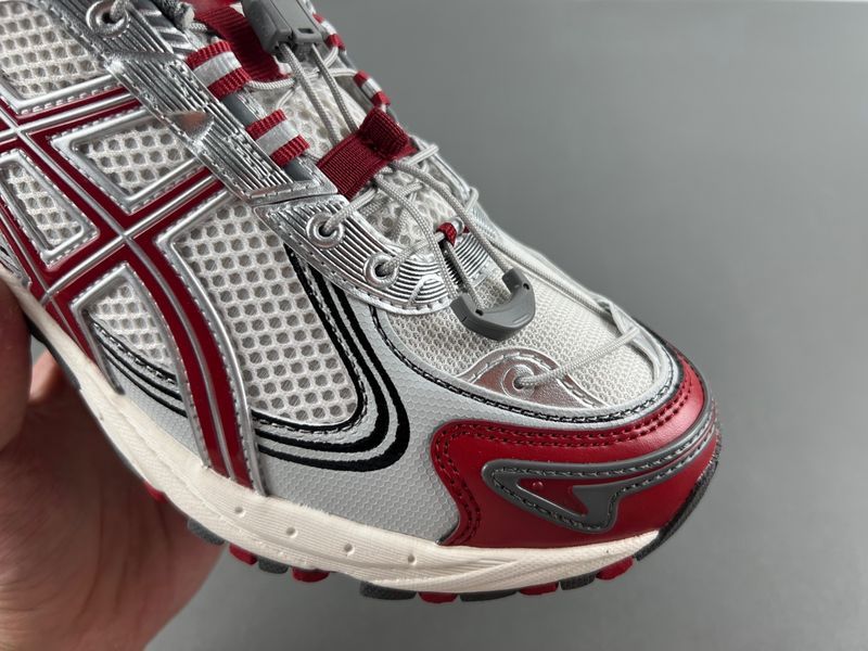 ASICS Gel-1130 White Maroon Banner  1203A685-100
