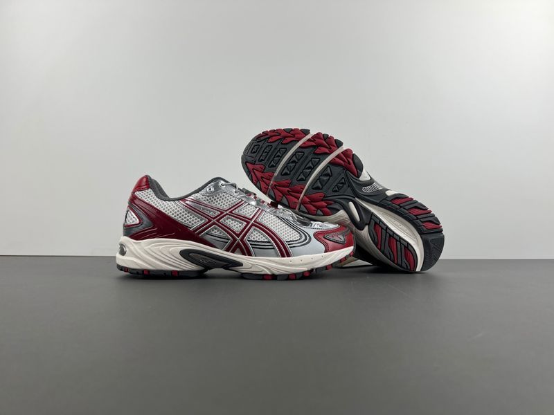 ASICS Gel-1130 White Maroon Banner  1203A685-100