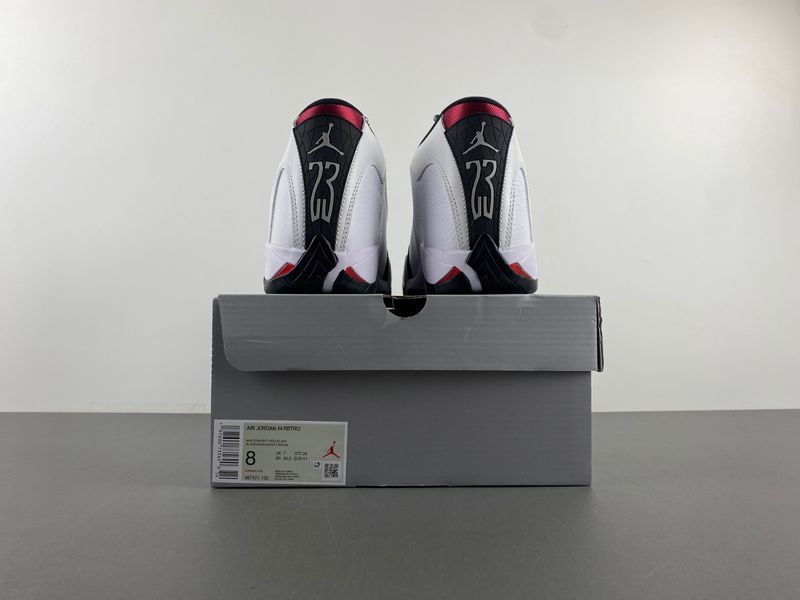 Air Jordan 14 Retro Black Toe  487471-160