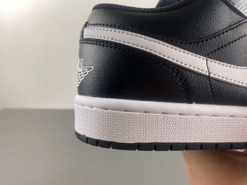 Air Jordan 1 Low Black White 553558-043