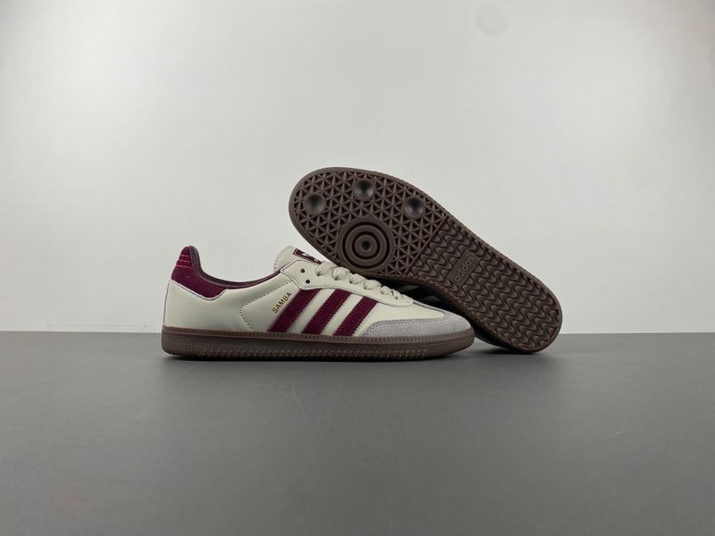 Samba OG Putty Grey Maroon ID1482