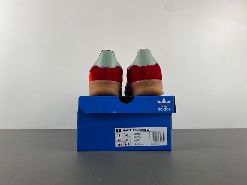 Gazelle Indoor Better Scarlet Hazy Green  IG6786