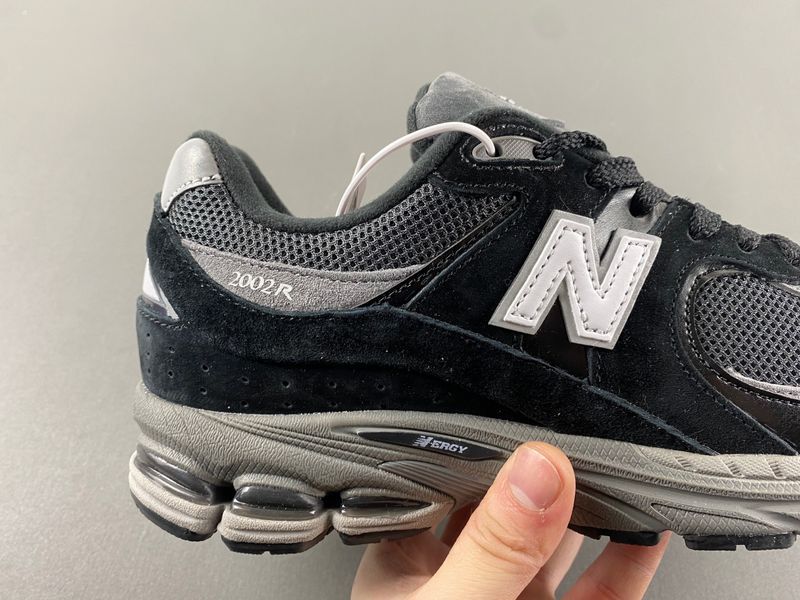 New Balance 2002R Black Dark Grey White M2002RR1