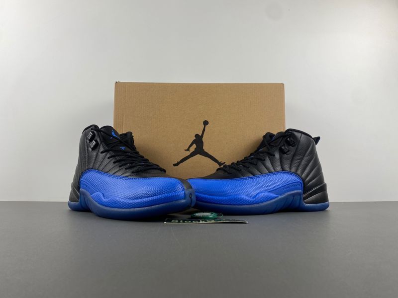 Air Jordan 12 Retro Black Game Royal  130690-014