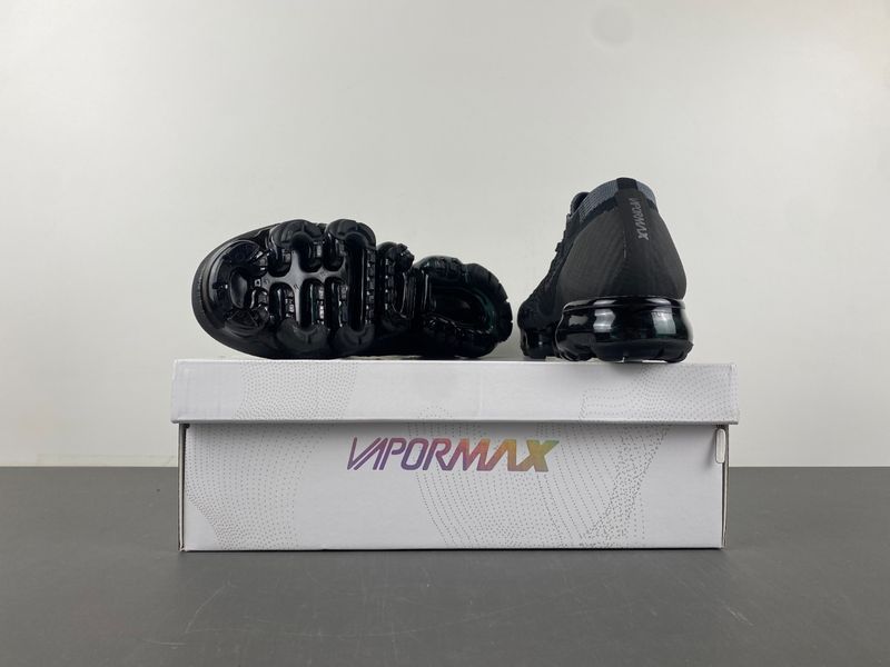 Air VaporMax Flyknit Black Dark Grey  849558-007