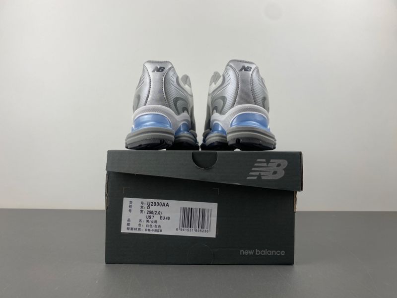 New Balance Abzorb 2000 White Grey Blue  U2000AA