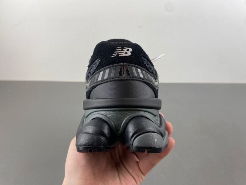 New Balance 9060 Shoe Palace Black Silver U9060PNR