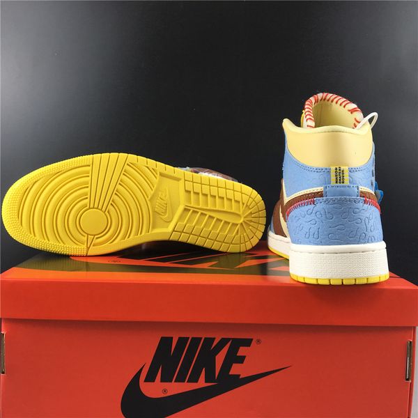 Air Jordan 1 Mid SE Fearless Maison Chateau Rouge CU2803-200