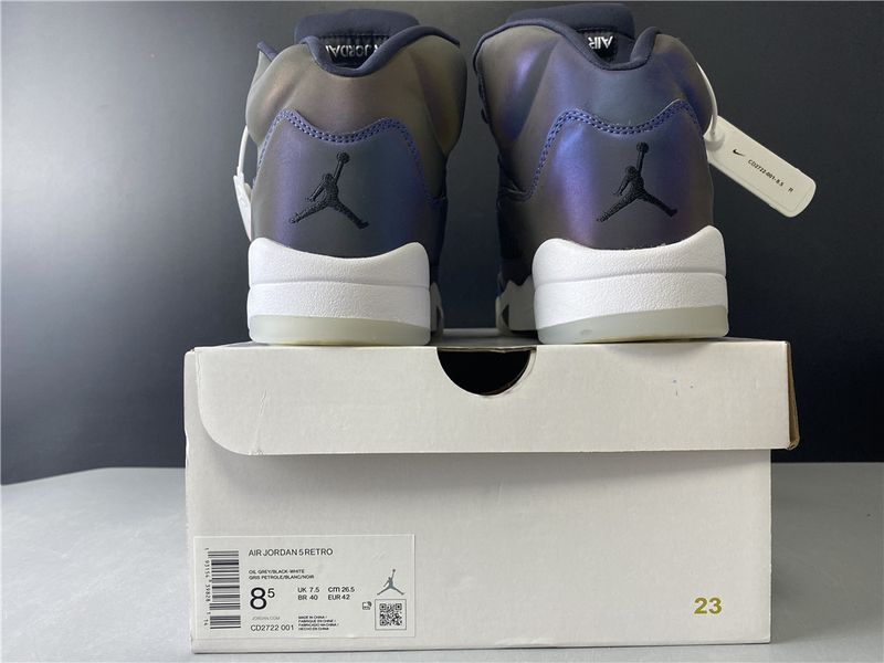 Air Jordan 5 Retro Oil Grey CD2722-001