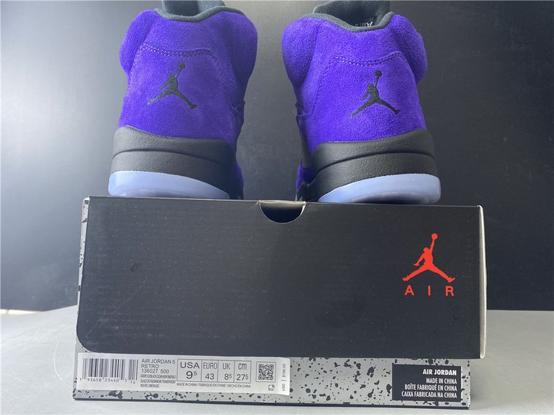 Air Jordan 5 Retro Alternate Grape  136027-500