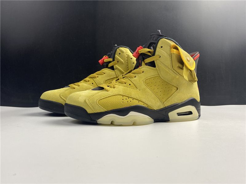 Air Jordan 6 Retro Travis Scott Gold