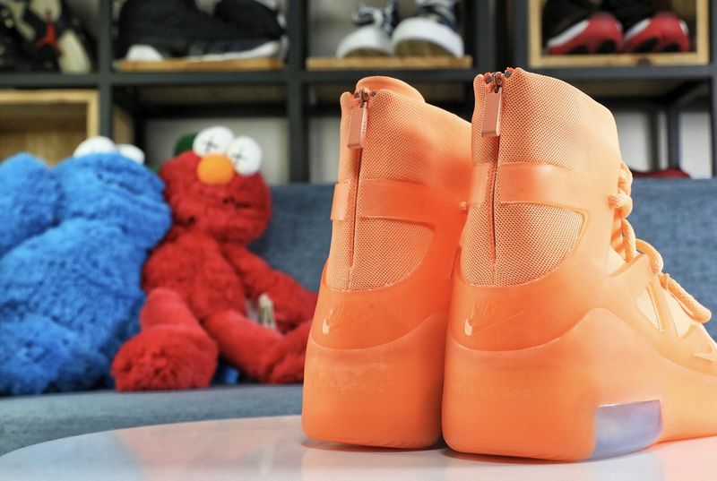 Nike Air Fear Of God 1 Orange Pulse