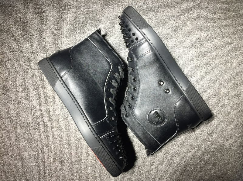 C*ristian L*uboutin Lou Spikes Sneaker