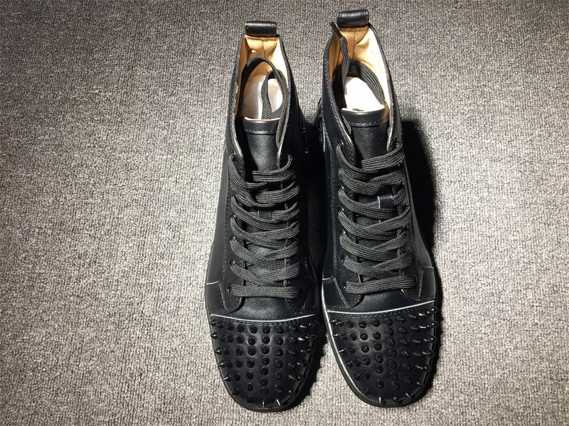 C*ristian L*uboutin Lou Spikes Sneaker