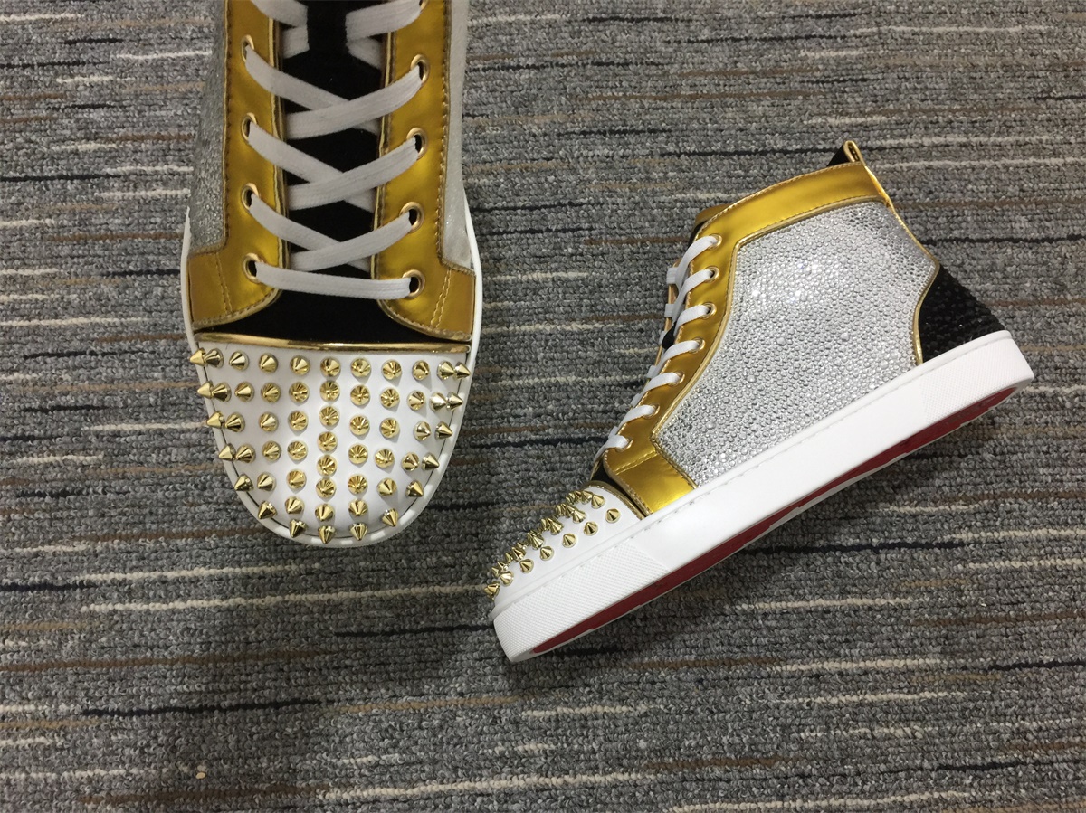 C*ristian L*uboutin Lou Spikes Sneaker