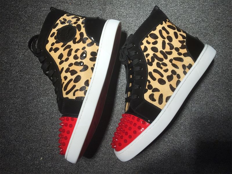 C*ristian L*uboutin Lou Spikes Sneaker