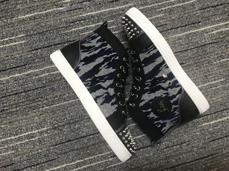 C*ristian L*uboutin Lou Spikes Sneaker