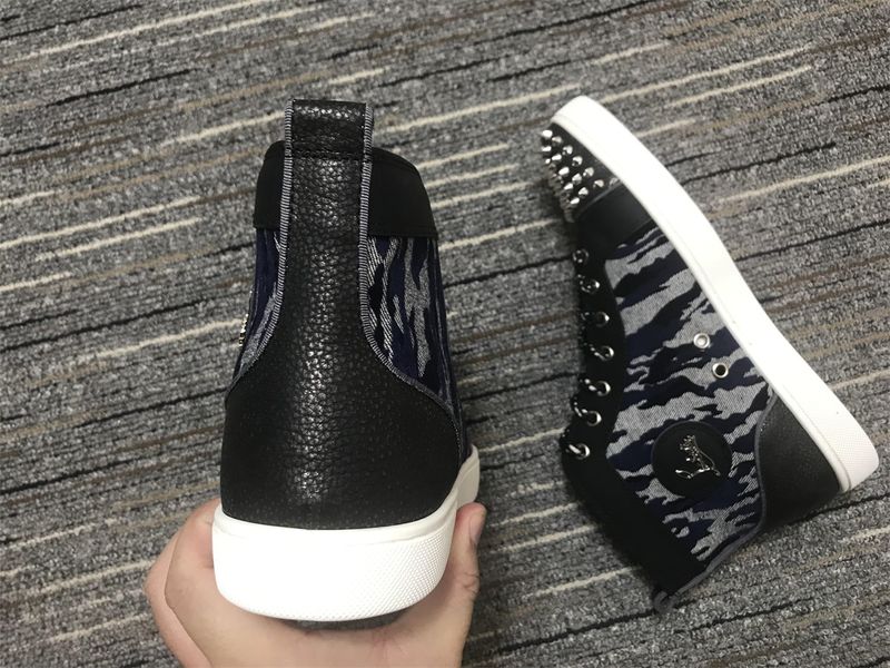 C*ristian L*uboutin Lou Spikes Sneaker