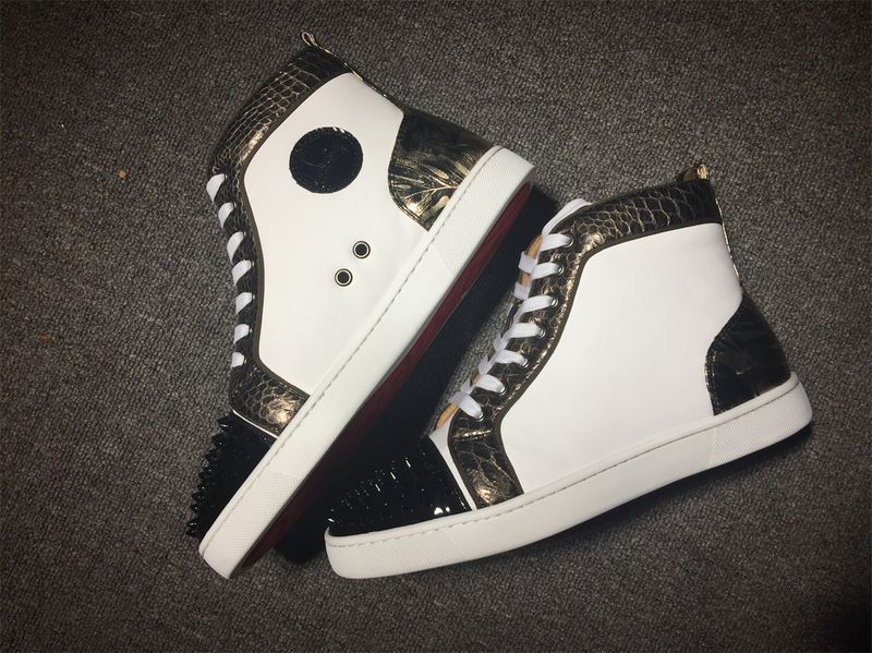 C*ristian L*uboutin Lou Spikes Sneaker