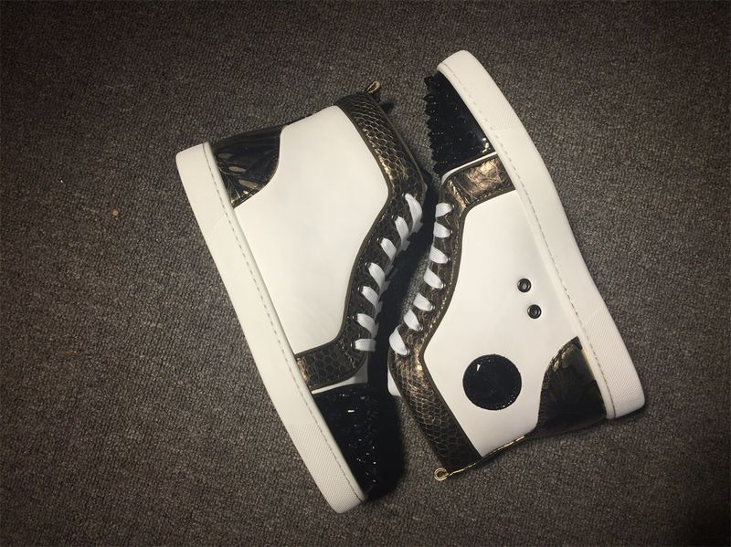 C*ristian L*uboutin Lou Spikes Sneaker