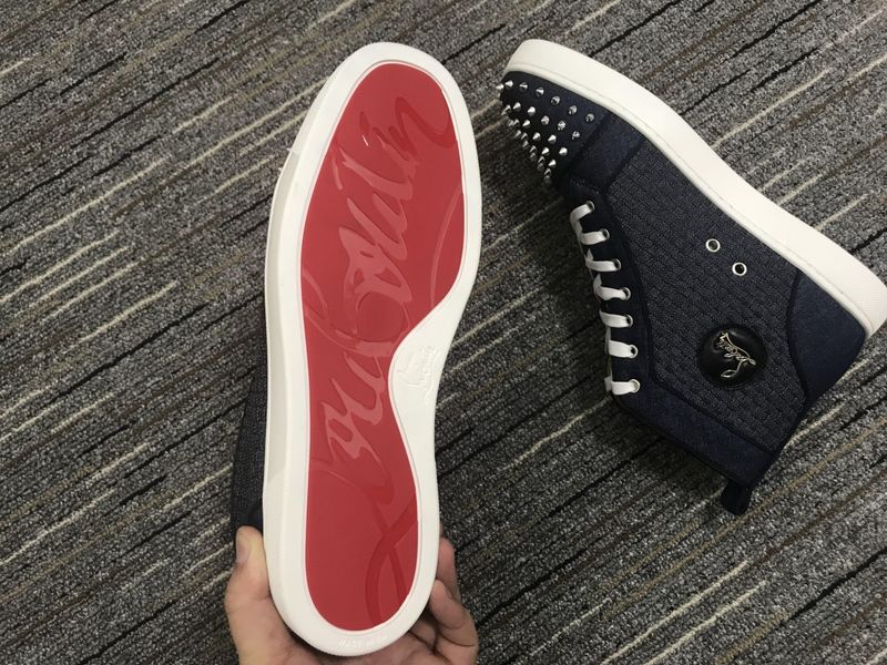 C*ristian L*uboutin Lou Spikes Sneaker