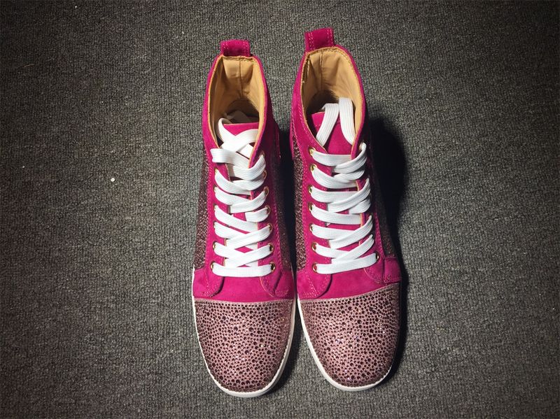 C*ristian L*uboutin Louis Rhinestone Sneaker