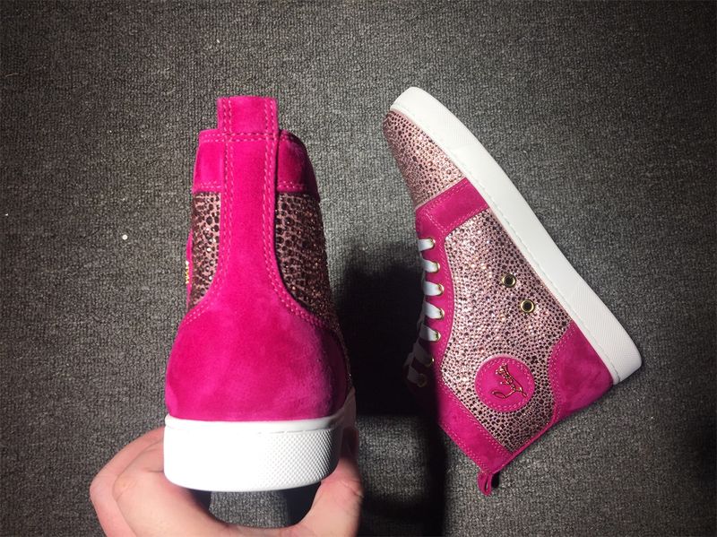 C*ristian L*uboutin Louis Rhinestone Sneaker