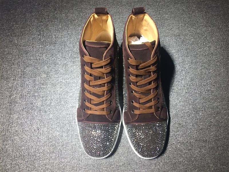 C*ristian L*uboutin Louis Rhinestone Sneaker