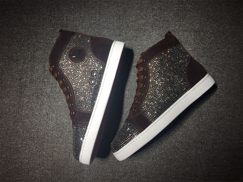 C*ristian L*uboutin Louis Rhinestone Sneaker
