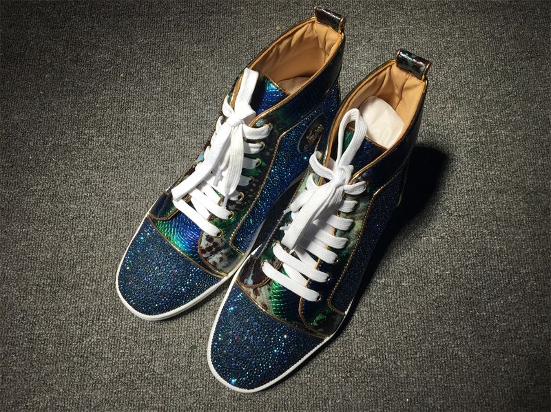 C*ristian L*uboutin Louis Rhinestone Sneaker