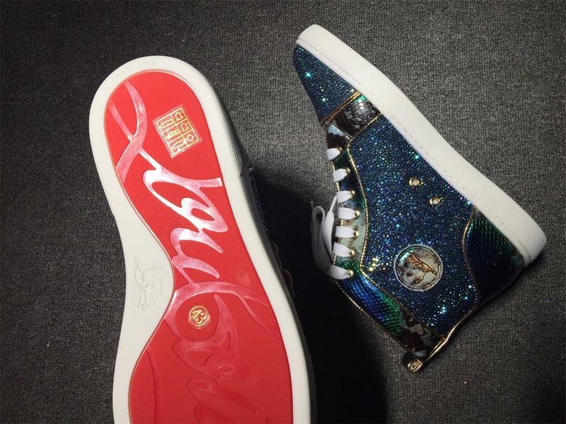 C*ristian L*uboutin Louis Rhinestone Sneaker