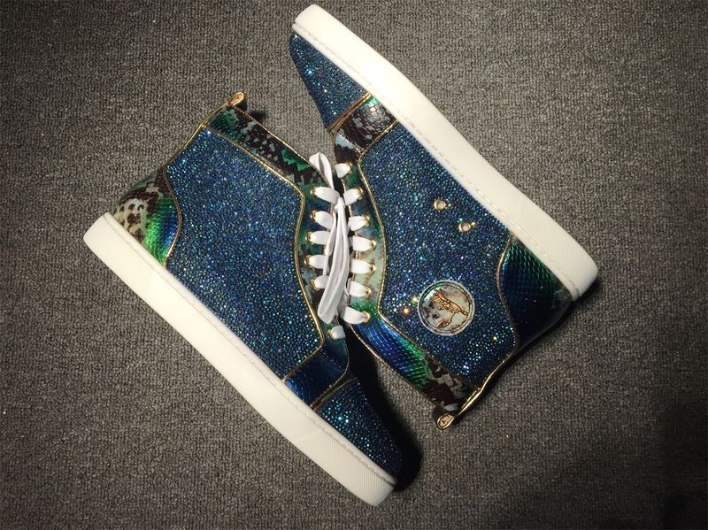 C*ristian L*uboutin Louis Rhinestone Sneaker