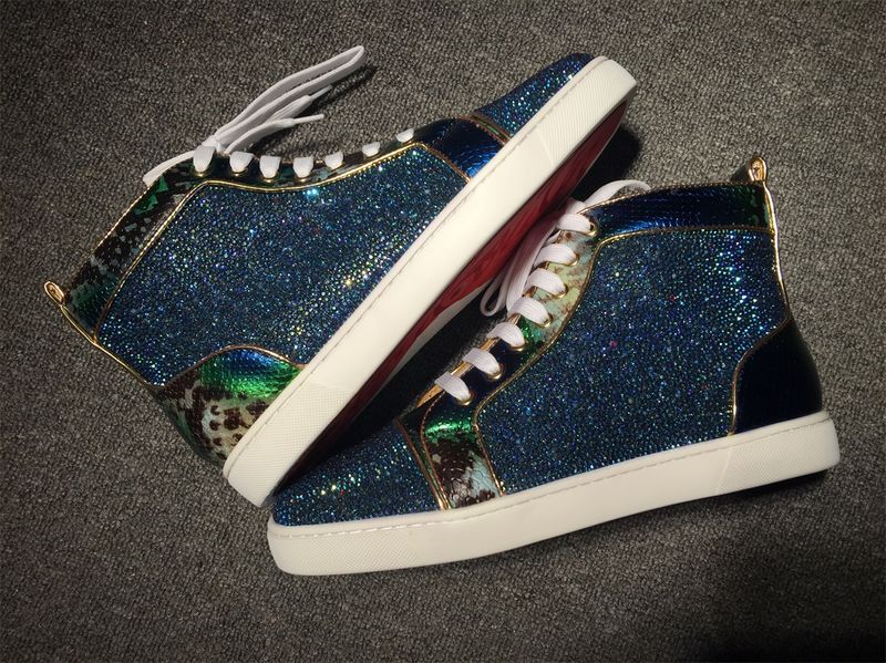 C*ristian L*uboutin Louis Rhinestone Sneaker
