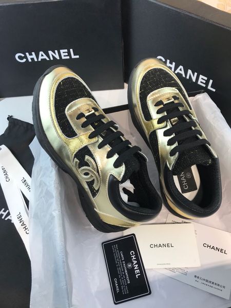 Men Women C*hanel Top Sneaker
