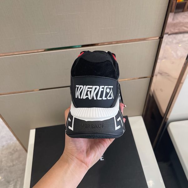 Men V*ersace Top Sneaker