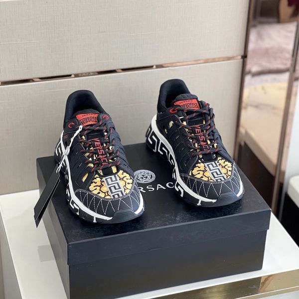 Men V*ersace Top Sneaker