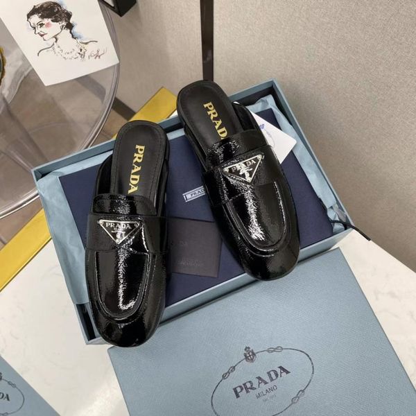 Women P*rada Top Slipper