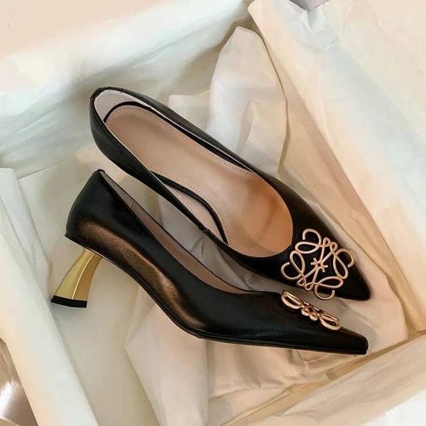 Women L*oewe Top Pumps