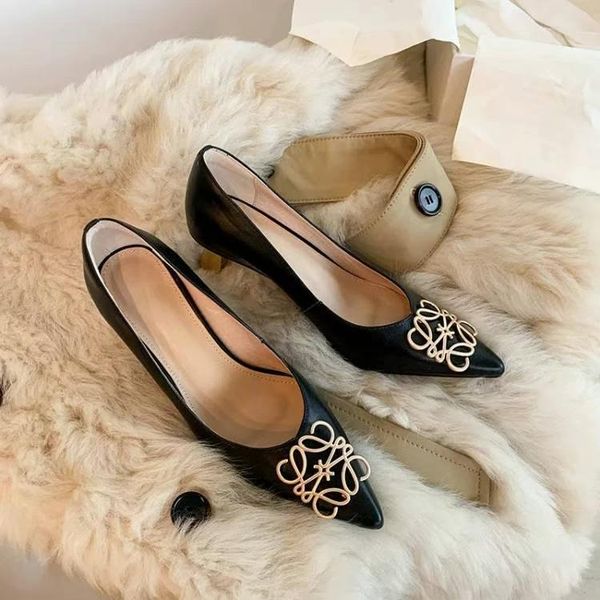 Women L*oewe Top Pumps