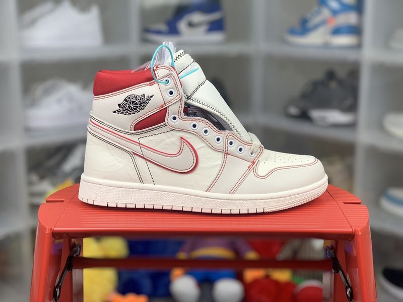 Air Jordan 1 Retro High Phantom Gym Red  555088-160