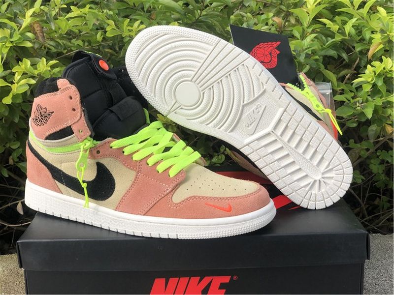 Air Jordan 1 High Switch Peach  CW6576-800
