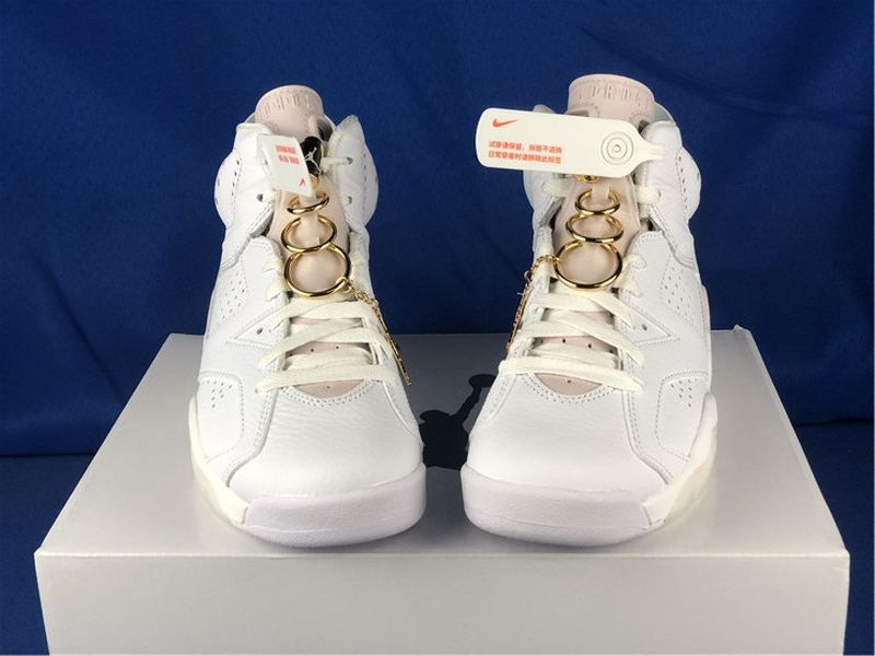 Air Jordan 6 Retro Gold Hoops  DH9696-100