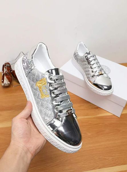 Men V*ersace Top Sneaker