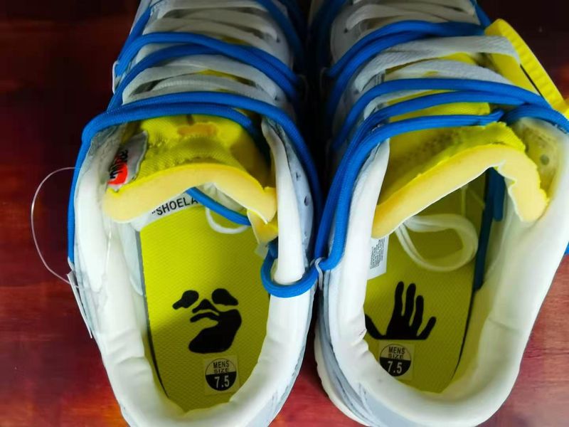 O*ff-W*hite x Nike Dunk Low