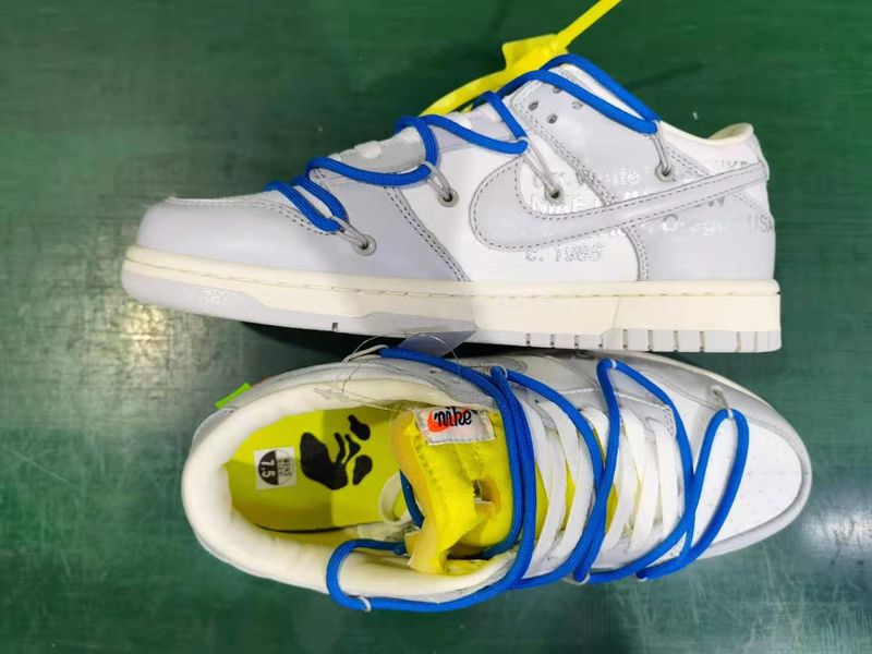 O*ff-W*hite x Nike Dunk Low