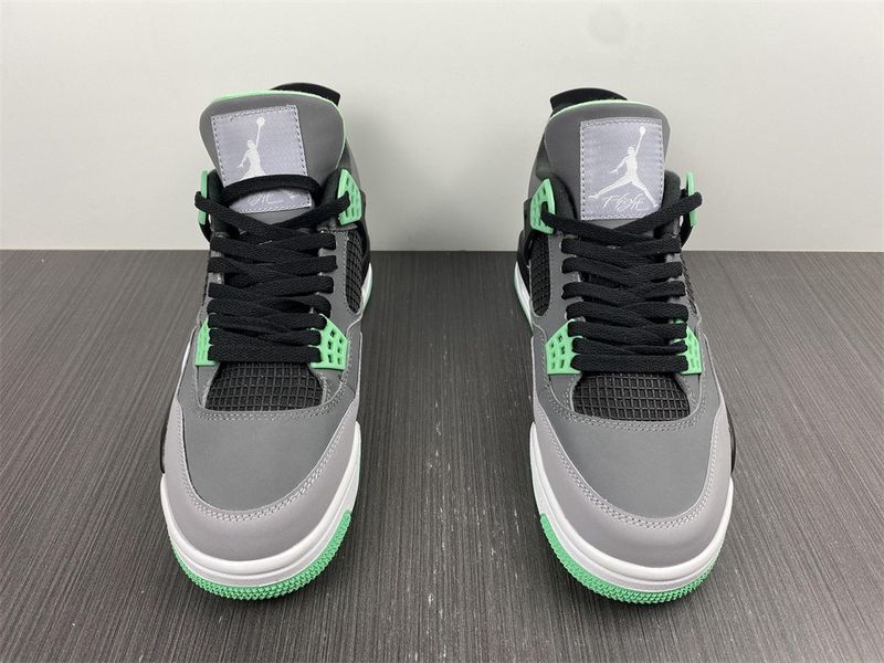 Air Jordan 4 Retro Green Glow  308497-033